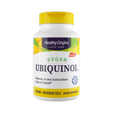 Healthy Origins, UBIQUINOL, Active From Of COQ10, Vegan 100 Mg, 60 Veggie Caps